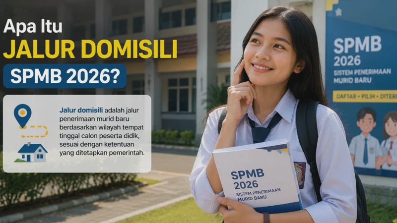 Apa Itu Jalur Domisili SPMB 2026 dan Apa Bedanya dengan Jalur Zonasi