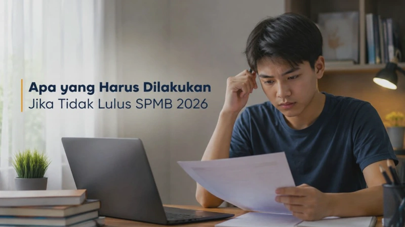 Apa yang Harus Dilakukan Jika Tidak Lulus SPMB Tahun 2026