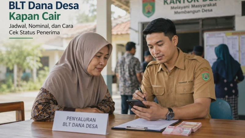 BLT Dana Desa Kapan Cair Jadwal, Nominal, dan Cara Cek Status Penerima