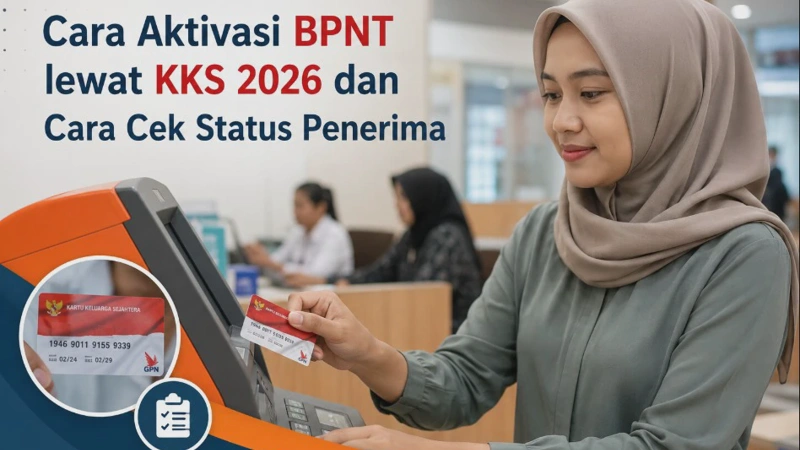Cara Aktivasi BPNT lewat KKS 2026 dan Cara Cek Status Penerima