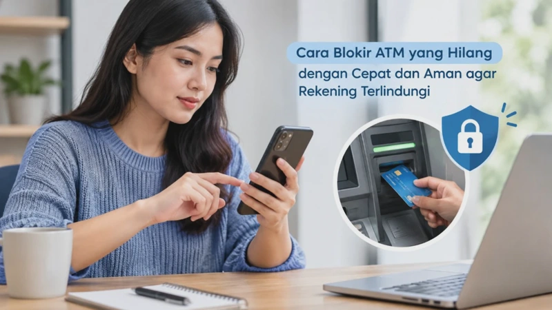 Cara Blokir ATM yang Hilang dengan Cepat dan Aman agar Rekening Terlindungi