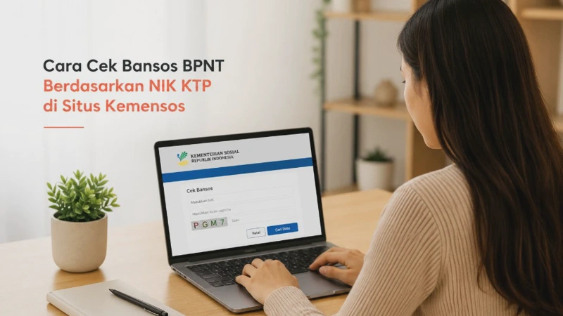 Cara Cek Bansos BPNT Berdasarkan NIK KTP di Situs Kemensos