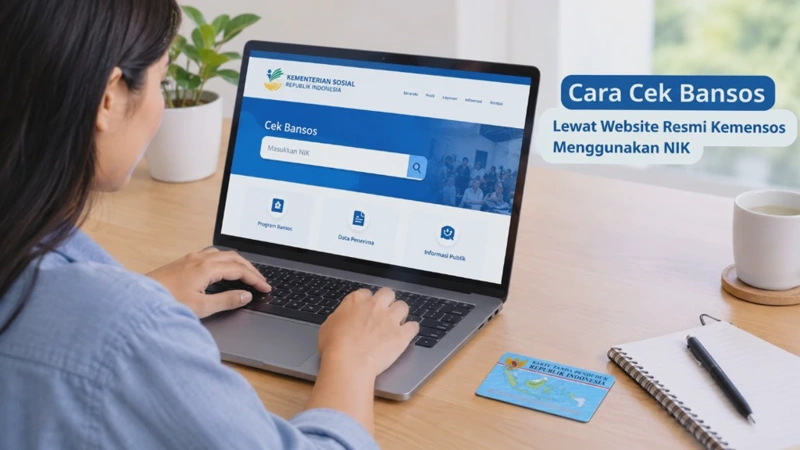 Cara Cek Bansos Lewat Website Resmi Kemensos Menggunakan NIK