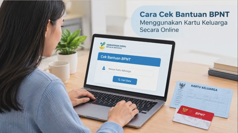 Cara Cek Bantuan BPNT Menggunakan Kartu Keluarga Secara Online