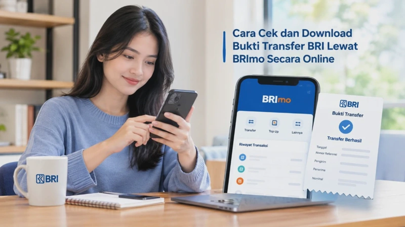 Cara Cek dan Download Bukti Transfer BRI Lewat BRImo Secara Online
