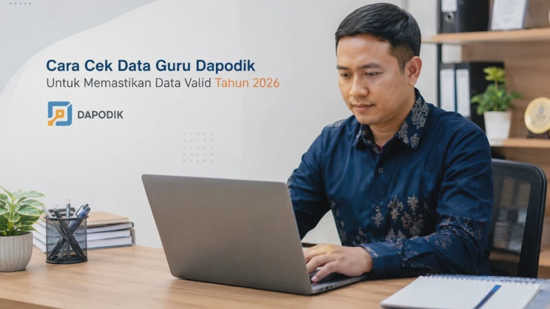 Cara Cek Data Guru Dapodik Untuk Memastikan Data Valid Tahun 2026