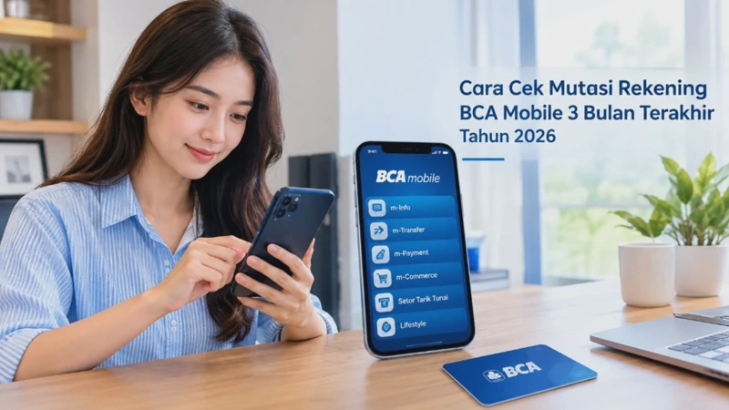 Cara Cek Mutasi Rekening BCA Mobile 3 Bulan Terakhir Tahun 2026