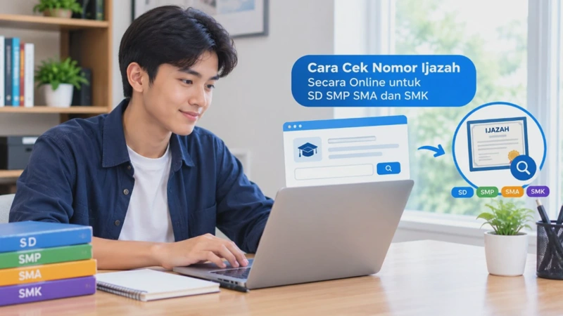 Cara Cek Nomor Ijazah Secara Online untuk SD SMP SMA dan SMK
