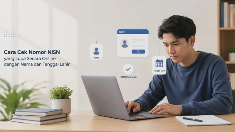 Cara Cek Nomor NISN yang Lupa Secara Online dengan Nama dan Tanggal Lahir
