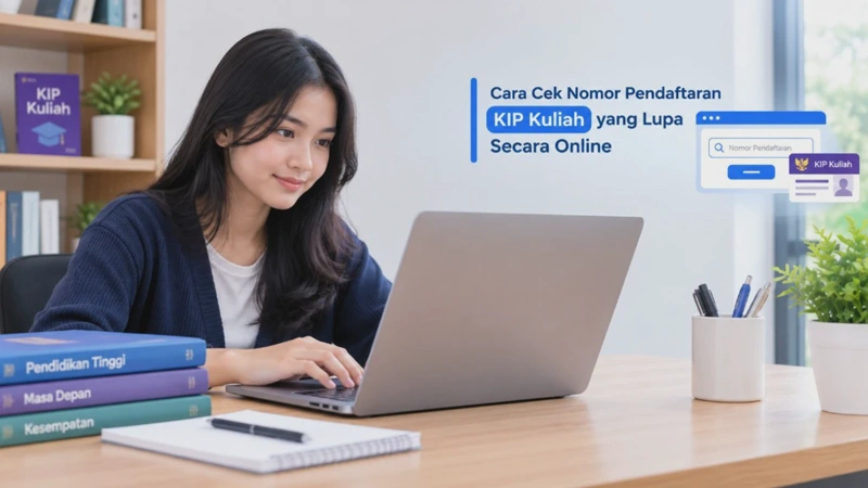 Cara Cek Nomor Pendaftaran KIP Kuliah yang Lupa Secara Online