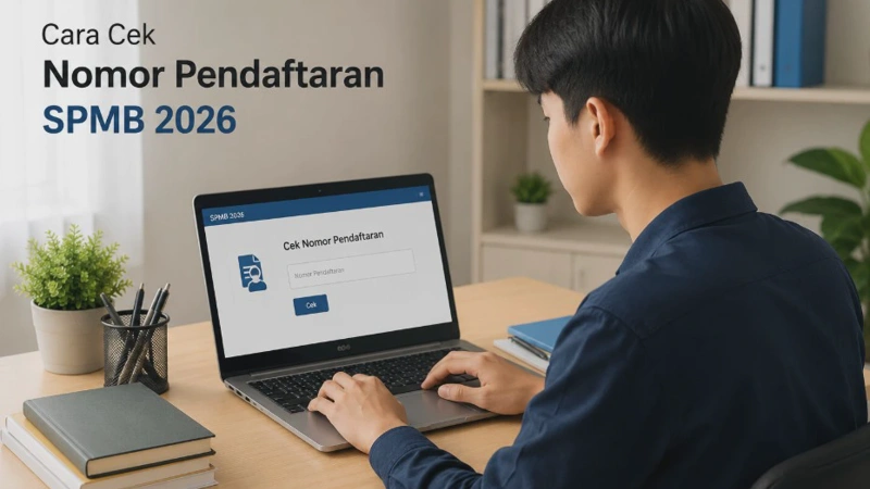 Cara Cek Nomor Pendaftaran SPMB 2026 Secara Online