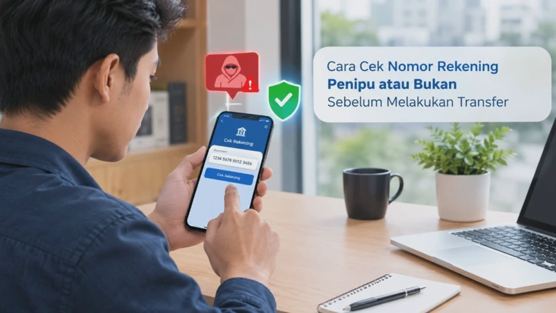 Cara Cek Nomor Rekening Penipu atau Bukan Sebelum Melakukan Transfer
