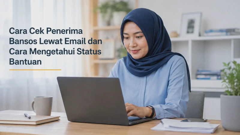 Cara Cek Penerima Bansos Lewat Email dan Cara Mengetahui Status Bantuan