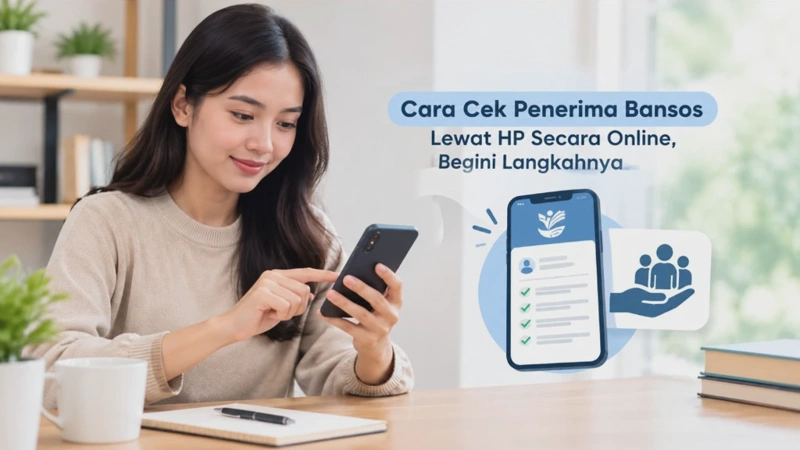 Cara Cek Penerima Bansos Lewat HP Secara Online, Begini Langkahnya