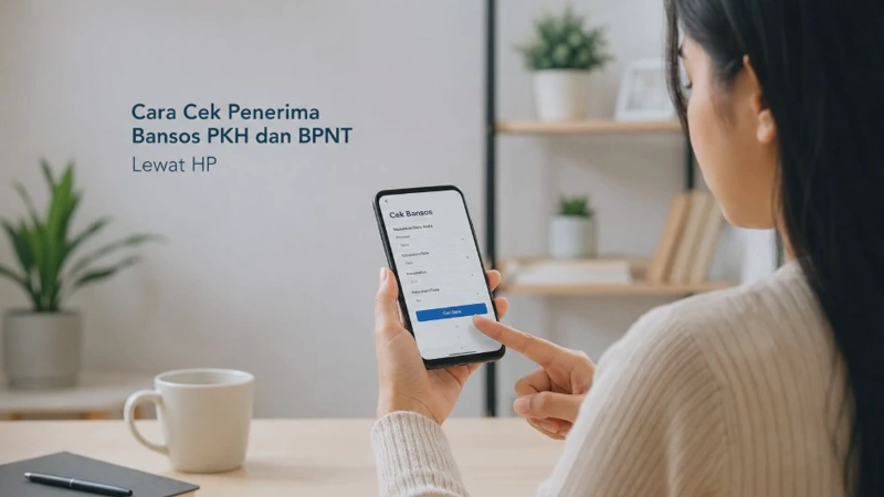 Cara Cek Penerima Bansos PKH dan BPNT Lewat HP Tahun 2026