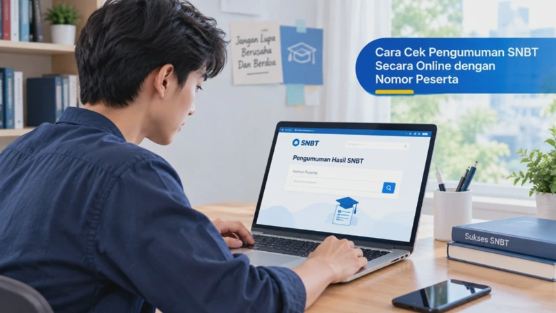 Cara Cek Pengumuman SNBT Secara Online dengan Nomor Peserta