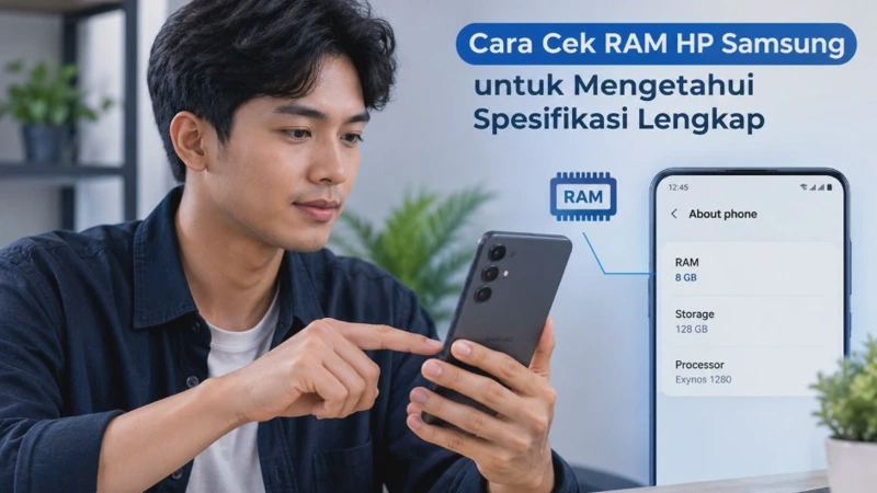 Cara Cek RAM HP Samsung untuk Mengetahui Spesifikasi Lengkap
