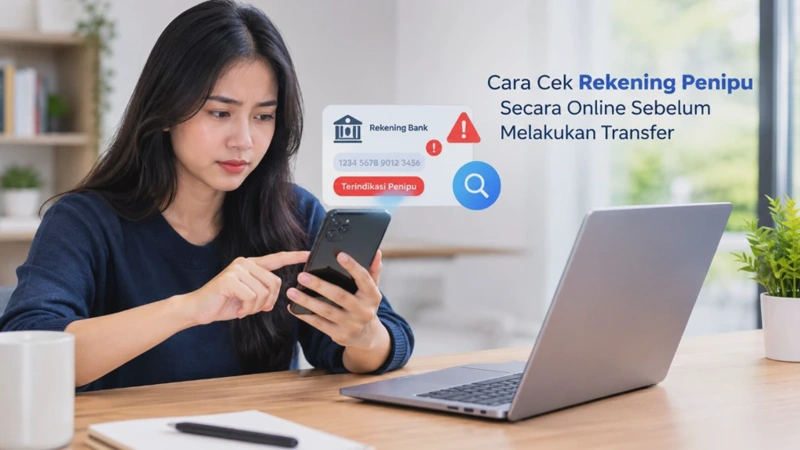 Cara Cek Rekening Penipu Secara Online Sebelum Melakukan Transfer