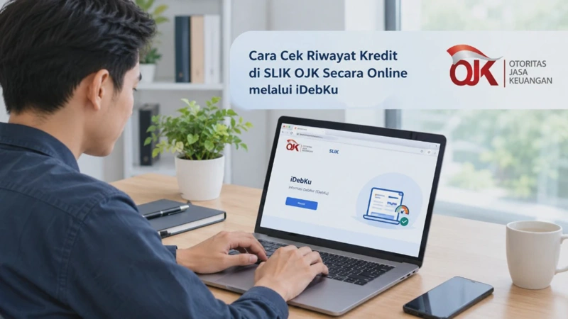 Cara Cek Riwayat Kredit di SLIK OJK Secara Online melalui iDebKu