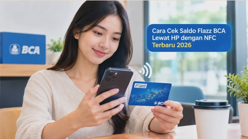 Cara Cek Saldo Flazz BCA Lewat HP dengan NFC Terbaru 2026