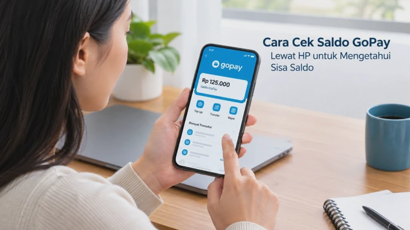 Cara Cek Saldo GoPay Lewat HP untuk Mengetahui Sisa Saldo
