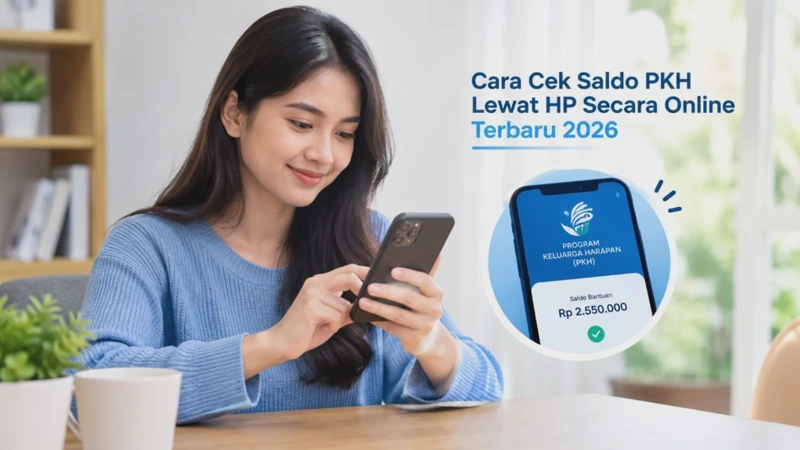 Cara Cek Saldo PKH Lewat HP Secara Online Terbaru 2026