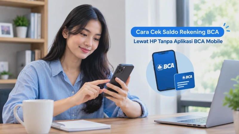 Cara Cek Saldo Rekening BCA Lewat HP Tanpa Aplikasi BCA Mobile