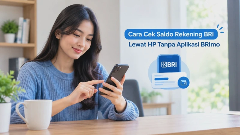 Cara Cek Saldo Rekening BRI Lewat HP Tanpa Aplikasi BRImo