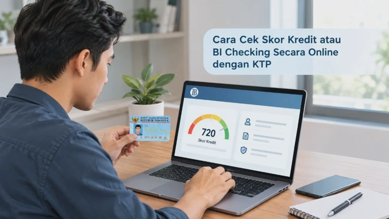 Cara Cek Skor Kredit atau BI Checking Secara Online dengan KTP