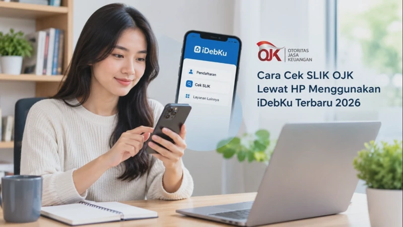 Cara Cek SLIK OJK Lewat HP Menggunakan iDebKu Terbaru 2026