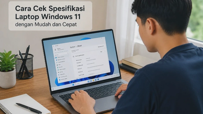 Cara Cek Spesifikasi Laptop Windows 11 dengan Mudah dan Cepat