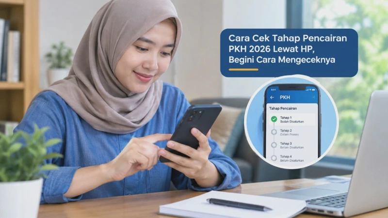 Cara Cek Tahap Pencairan PKH 2026 Lewat HP, Begini Cara Mengeceknya