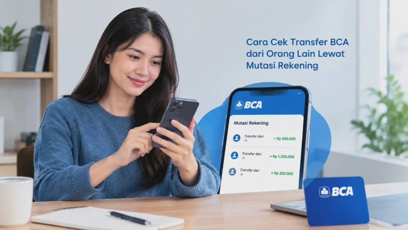 Cara Cek Transfer BCA dari Orang Lain Lewat Mutasi Rekening