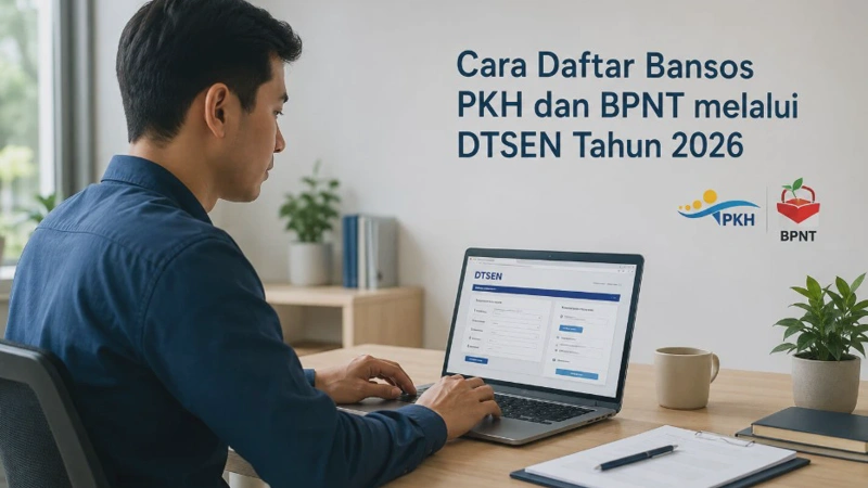 Cara Daftar Bansos PKH dan BPNT melalui DTSEN Tahun 2026