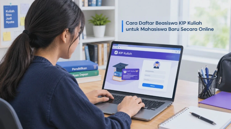 Cara Daftar Beasiswa KIP Kuliah untuk Mahasiswa Baru Secara Online
