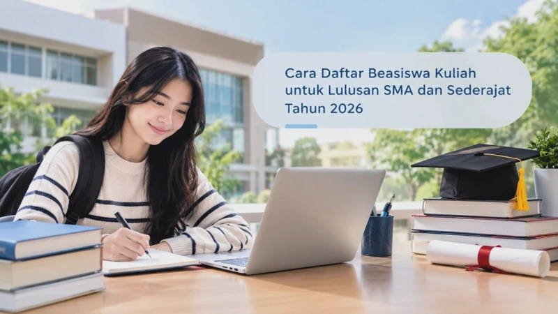 Cara Daftar Beasiswa Kuliah untuk Lulusan SMA dan Sederajat Tahun 2026