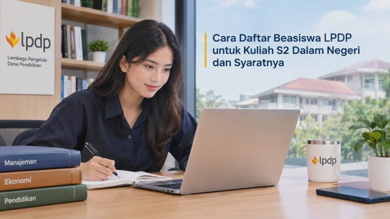 Cara Daftar Beasiswa LPDP untuk Kuliah S2 Dalam Negeri dan Syaratnya