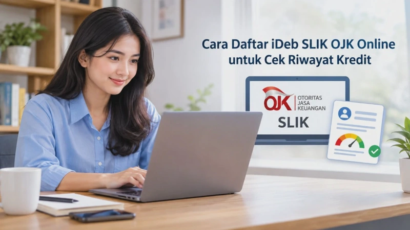Cara Daftar iDeb SLIK OJK Online untuk Cek Riwayat Kredit