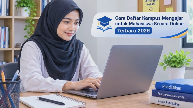 Cara Daftar Kampus Mengajar untuk Mahasiswa Secara Online Terbaru 2026