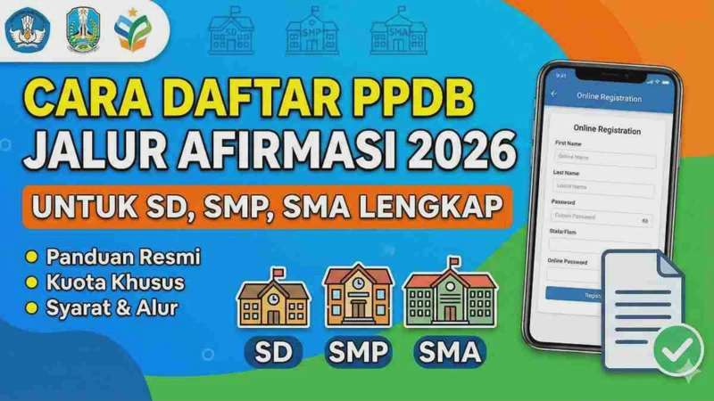 Cara Daftar PPDB Online 2026 Terbaru: Syarat dan Tutorial Lengkap Resmi
