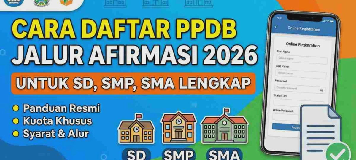 Cara Daftar PPDB Online 2026 Terbaru: Syarat dan Tutorial Lengkap Resmi
