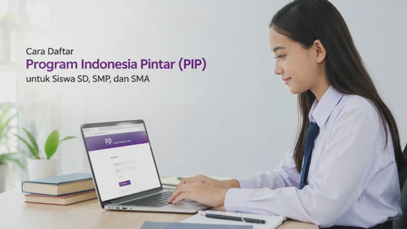 Cara Daftar Program Indonesia Pintar (PIP) untuk Siswa SD, SMP, dan SMA