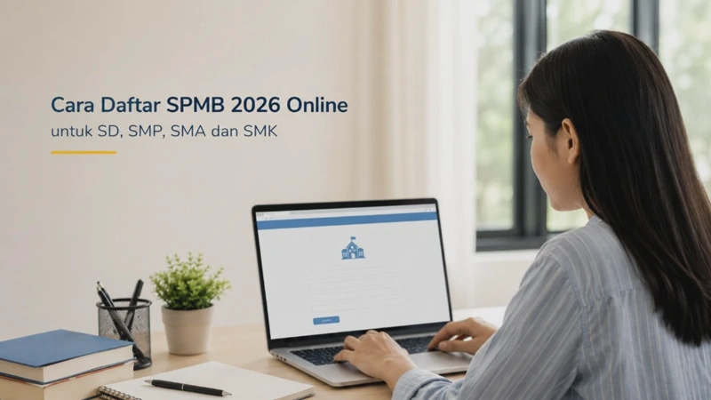 Cara Daftar SPMB Online untuk SD, SMP, SMA dan SMK Tahun 2026