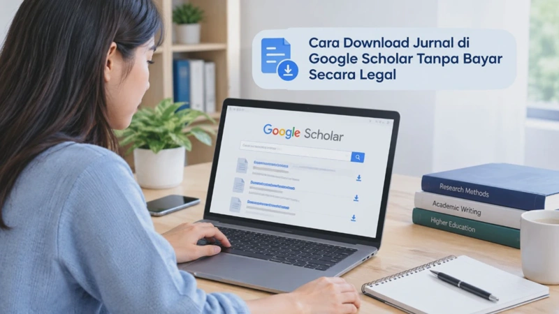 Cara Download Jurnal di Google Scholar Tanpa Bayar Secara Legal