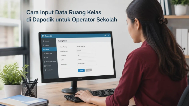 Cara Input Data Ruang Kelas di Dapodik untuk Operator Sekolah