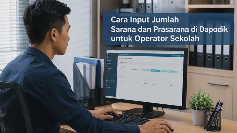 Cara Input Jumlah Sarana dan Prasarana di Dapodik untuk Operator Sekolah