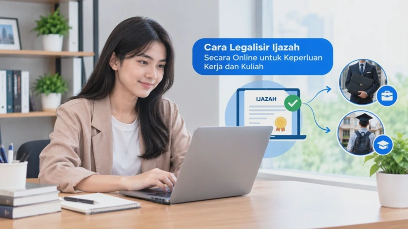 Cara Legalisir Ijazah Secara Online untuk Keperluan Kerja dan Kuliah