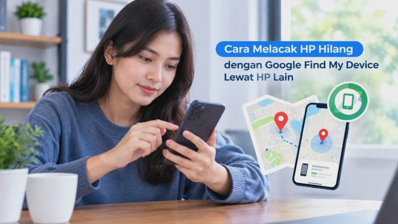 Cara Melacak HP Hilang dengan Google Find My Device Lewat HP Lain