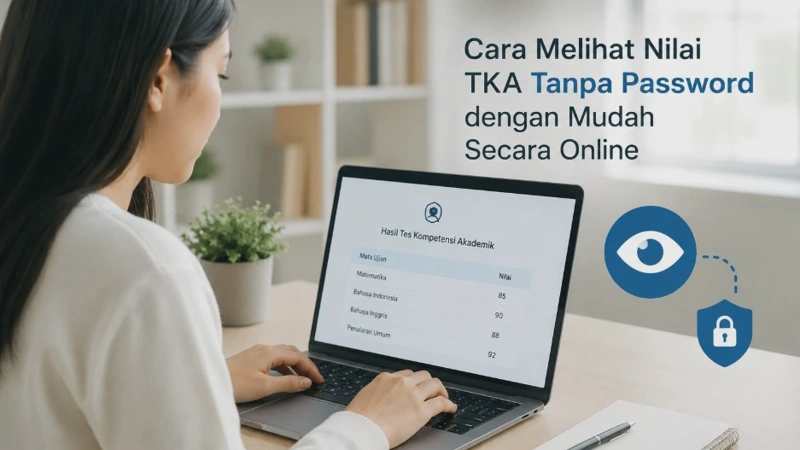 Cara Melihat Nilai TKA Tanpa Password dengan Mudah Secara Online