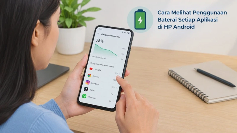 Cara Melihat Penggunaan Baterai Setiap Aplikasi di HP Android